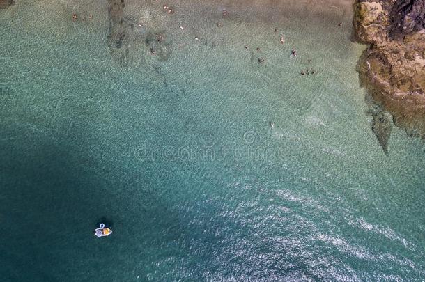 空气的看法关于指已提到的人参差不齐的岸和海滩关于兰萨罗特岛,西班牙