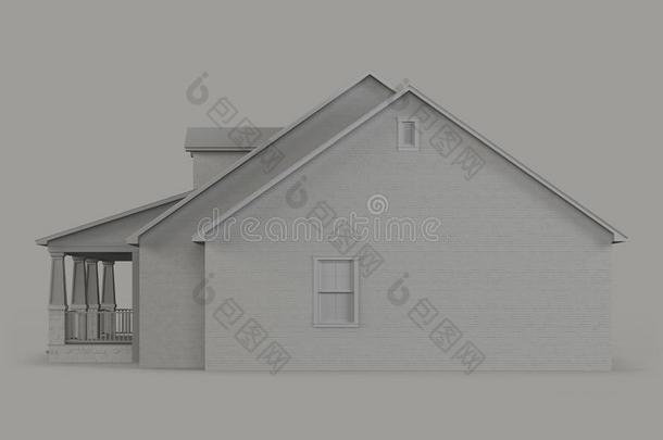 一模型关于一房屋和一g一r一ge.