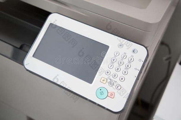 数字的键盘详述关于一桌面影印机