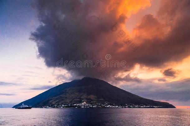 阿马尔菲海岸,意大利和地中海的海