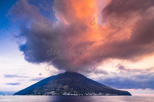 阿马尔菲海岸,意大利和地中海的海