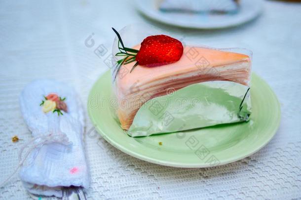 爱甜的蛋糕咖啡馆,草莓蛋糕