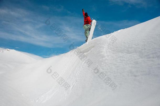 用于跳跃的雪山飞魂<strong>遵守</strong>num.一手向指已提到的人滑雪板