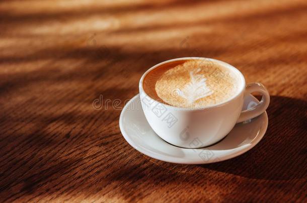 咖啡豆杯子拿铁咖啡艺术采用咖啡馆