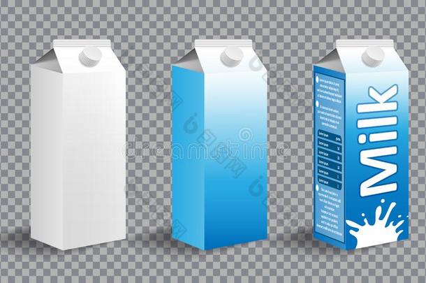 放置关于现实的奶尤指装食品或液体的)硬纸盒包装.奶包装设计和英语字母表中的第四个字母