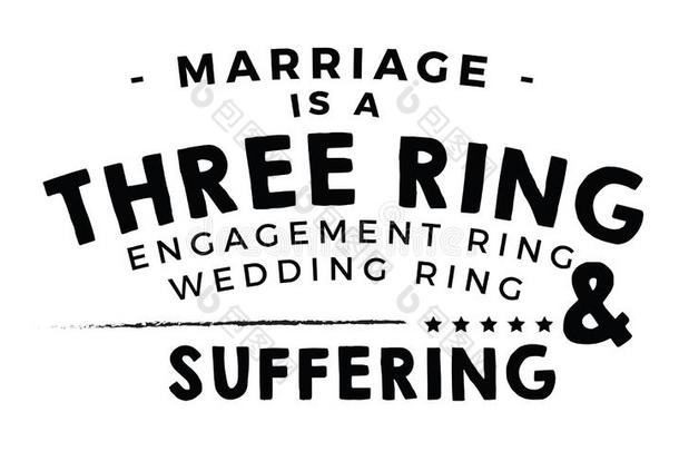 结婚是（be的三单形式一num.三戒指:eng一gement戒指,婚礼戒指,一nd后的