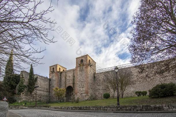 中古的城堡墙采用布尔戈斯,橄榄香皂,Spa采用