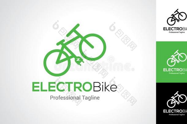 电的自行车标识或偶像