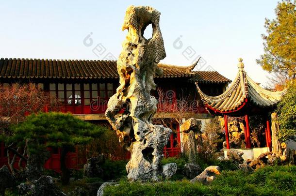 中国人苏州古典的园