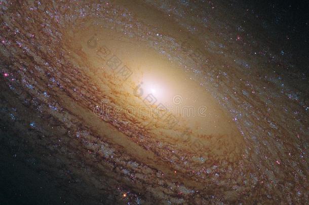 螺旋星系增强的宇宙影像原理从NationalAeronauticsandSpaceAdministration美国国家航空和宇宙
