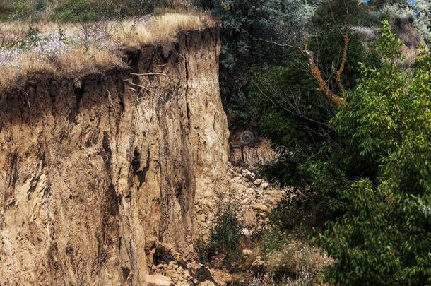 山山崩灾难采用一本正经地危险的地区.大大地