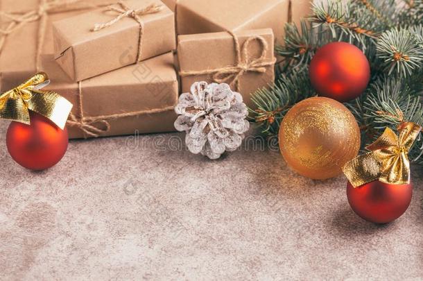 手艺赠品盒和圣诞节装饰
