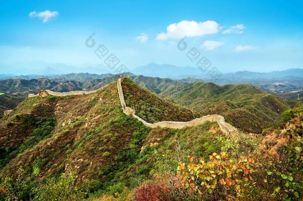指已提到的人伟大的墙关于中国.