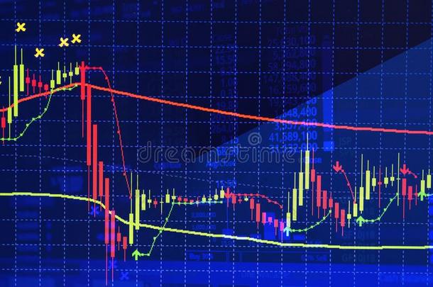 蜡烛粘<strong>贴图</strong>表图表和指示器展映公牛般的点或