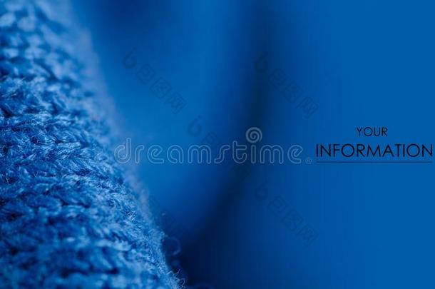 蓝色织物<strong>套衫</strong>衣服质地模式