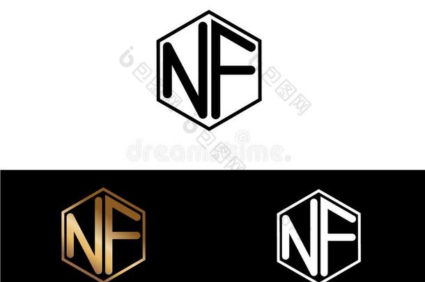 NorfolkIsland诺福克岛文学连接的和六边形形状标识