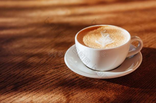 咖啡豆杯子拿铁咖啡艺术采用咖啡馆