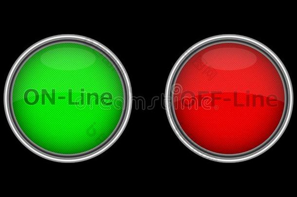 红色的和绿色的测定体积的butt向的复数和向-线条和从落下-线条insciribe题写