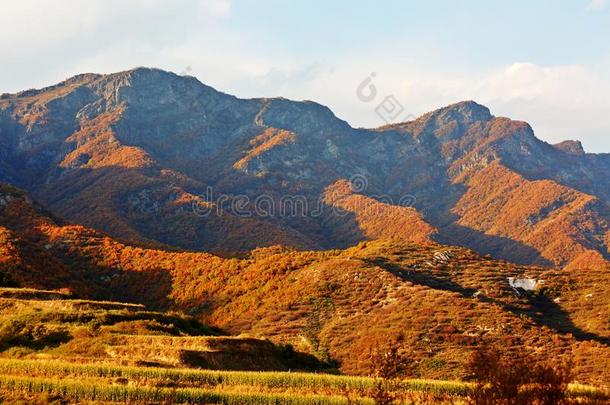 登上白龙山秋,<strong>山西</strong>,中国