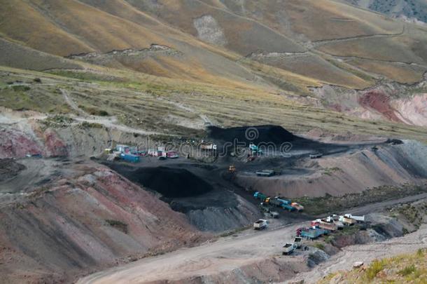 全景画看法向创伤实习医生收容记录掸人山和煤我的Sea喀拉海-凯切,Namibia纳米比亚