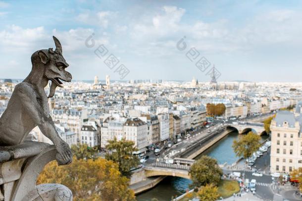 空气的城市风光照片看法关于巴黎