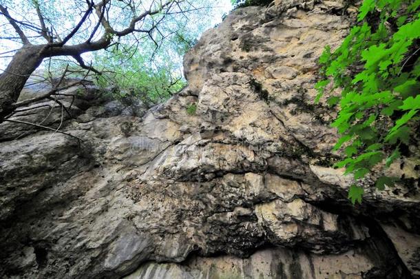 岩石全景画<strong>风景</strong>河关于巴伐利亚欧洲