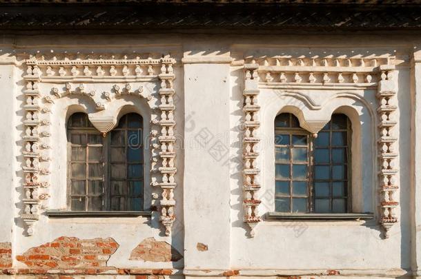 维利基诺夫哥罗德,俄罗斯帝国.窗装饰和粉饰灰泥采用复活者