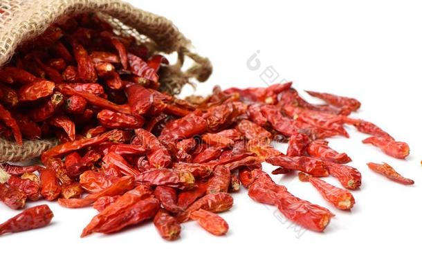 干燥的红辣椒胡椒桩是（be的三单形式拿热从指已提到的人太阳向干的干燥的.红辣椒