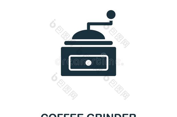 咖啡豆<strong>研磨机</strong>偶像.额外费用方式设计从咖啡商店偶像英语字母表的第3个字母