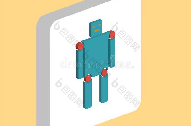 机器人,机器人计算机象征