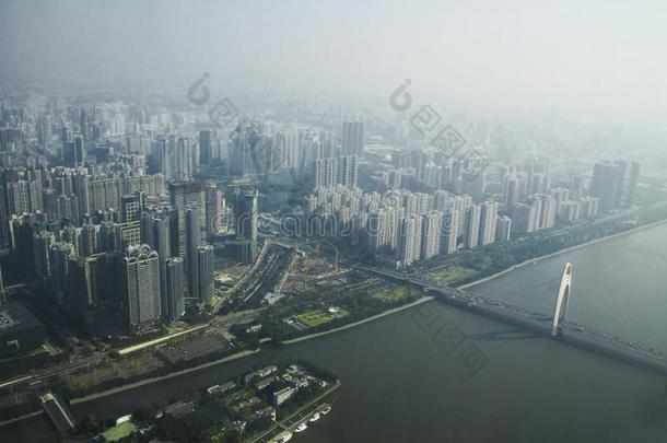 广州珍珠河看法和从窗关于州塔颏
