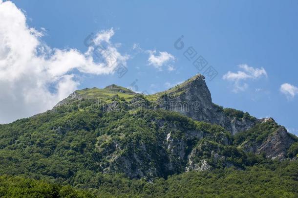 蒙特摩纳哥西比利尼山马尔什意大利