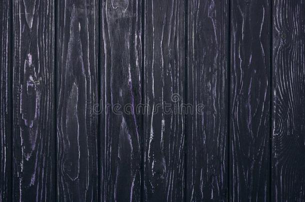 顶看法关于黑的木制的木板表面