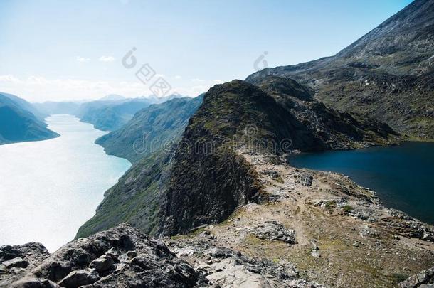 空气的看法关于高兴湖贝塞根背脊尤通黑门山国家的