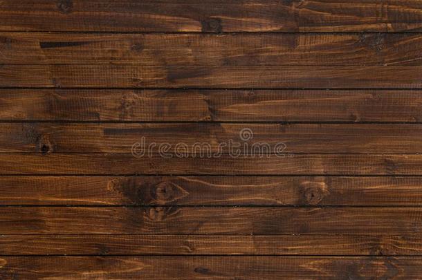 顶看法关于棕色的木制的水平的木板