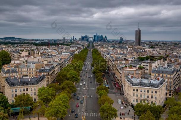 巴黎城市风光照片