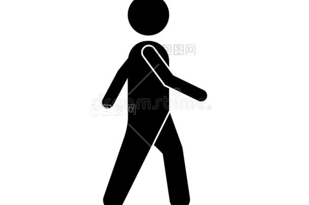 步行者交通标志-包图企业站