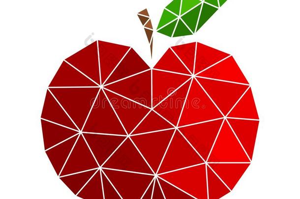 红色的苹果,低的工艺学校方式偶像