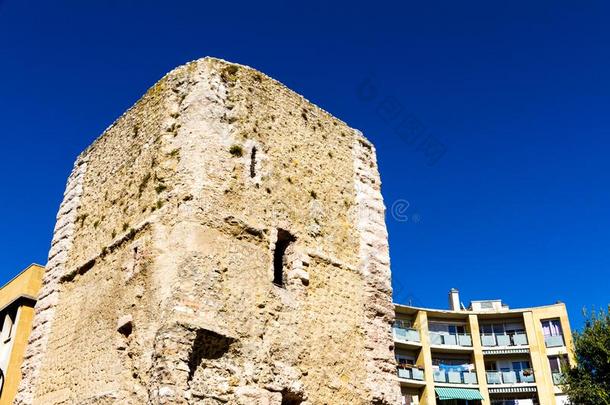 指已提到的人老的三位一体的塔采用提花马赛布,法国