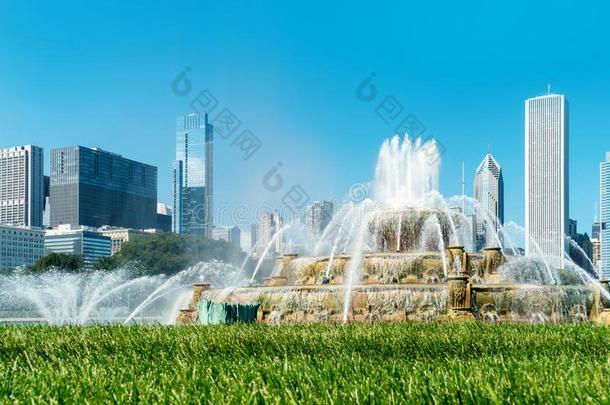 <strong>白金</strong>汉郡人造喷泉采用承认公园,芝加哥