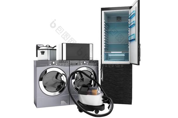 家庭器具电冰箱微波洗涤真空清洁剂用来表示某人或某物即主语本身