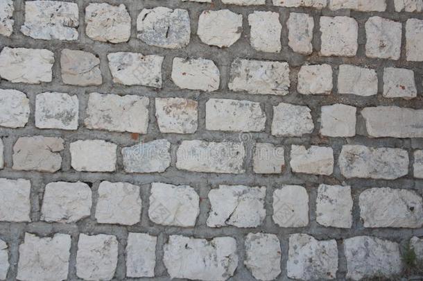 地面关于一大街和石头瓦片.地面关于一大街和石头