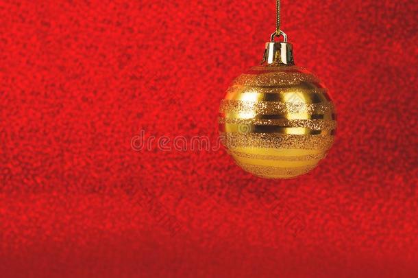 圣诞节小玩<strong>意向</strong>红色的闪烁blur红色的背景.