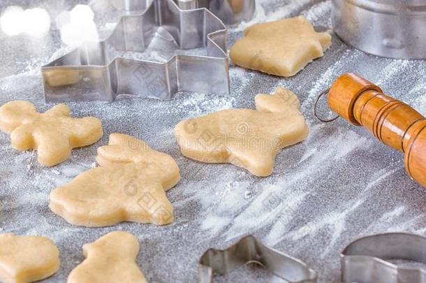 节日的圣诞节甜饼干.背景从沙甜饼干采用指已提到的人英文字母表的第19个字母