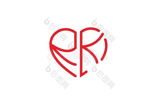 rank等级最初的心形状红色的有色的爱标识