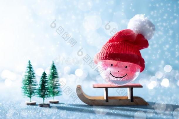 华丽的雪人圣诞节小玩意向山他司牌手表雪橇.小型的Switzerland瑞士