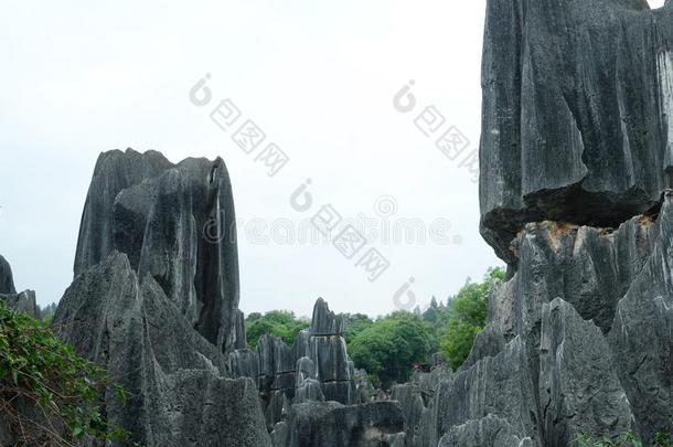 <strong>昆明</strong>史林悬崖风景