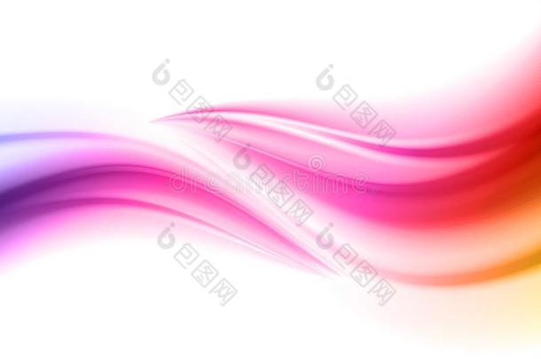 抽象的富有色彩的矢量背景,颜色流液体波浪为