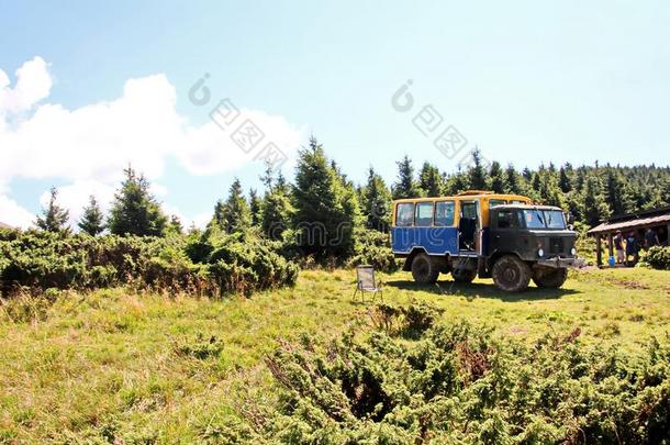 特殊的运载工具为旅行者采用指已提到的人喀尔巴阡山脉的Mounta采用s,乌克赖