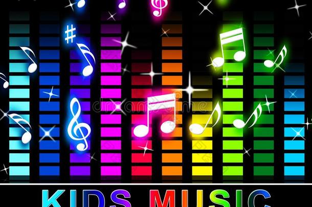 小孩音乐表现声音小路和小孩